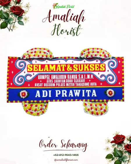 Papan Bunga Ucapan Selamat Pematang Sawa